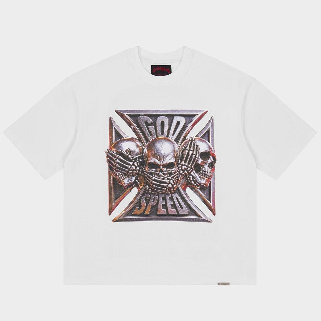 Godspeed Tee Omerta White