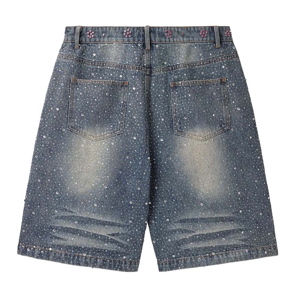 Vale Forever Shorts Iced Out Dreams Mid Blue Pink