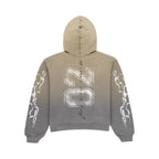 Visionary Club Hoodie Grey OVERSIZED ZIP UP