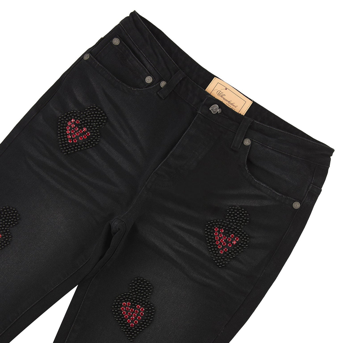 WSC Denim Diamond Black Red