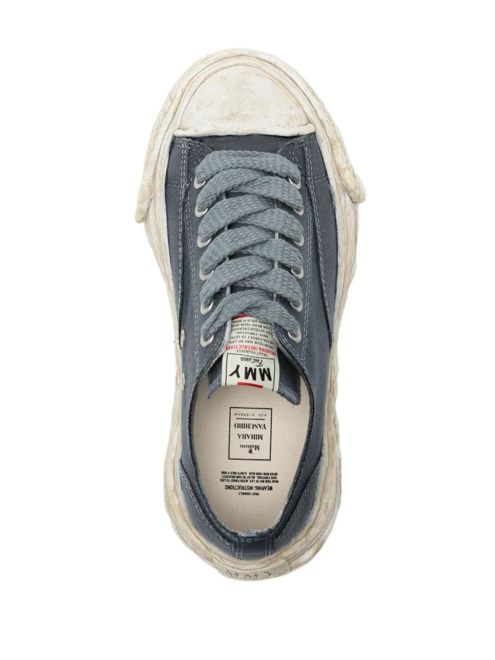 MMY Sneakers Peterson23 Low Garment Dyed Blue