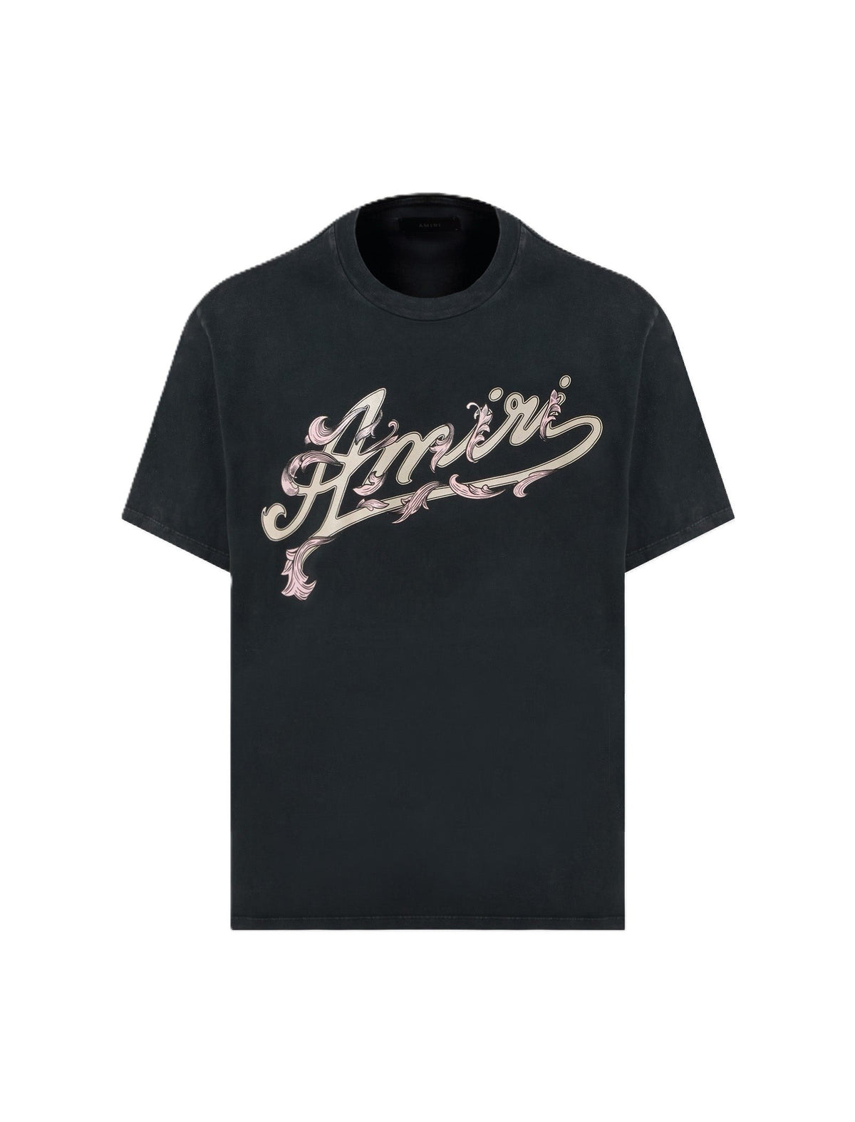 Amiri Tee Filigree Logo Black