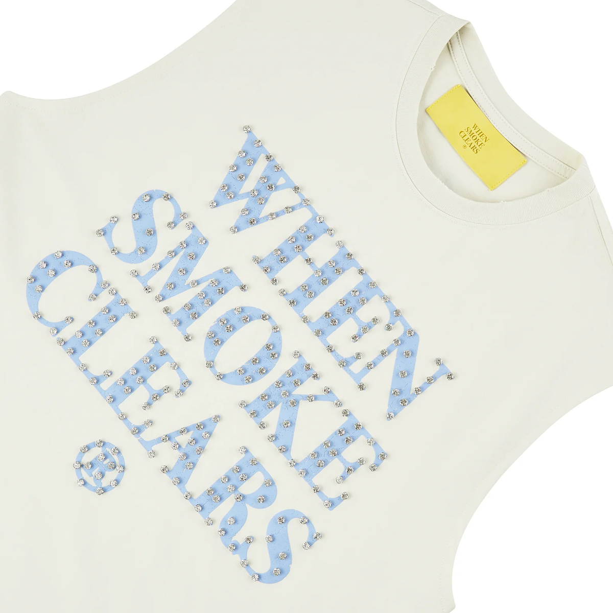 WSC Tee Diamond Sleeveless Columbia Blue