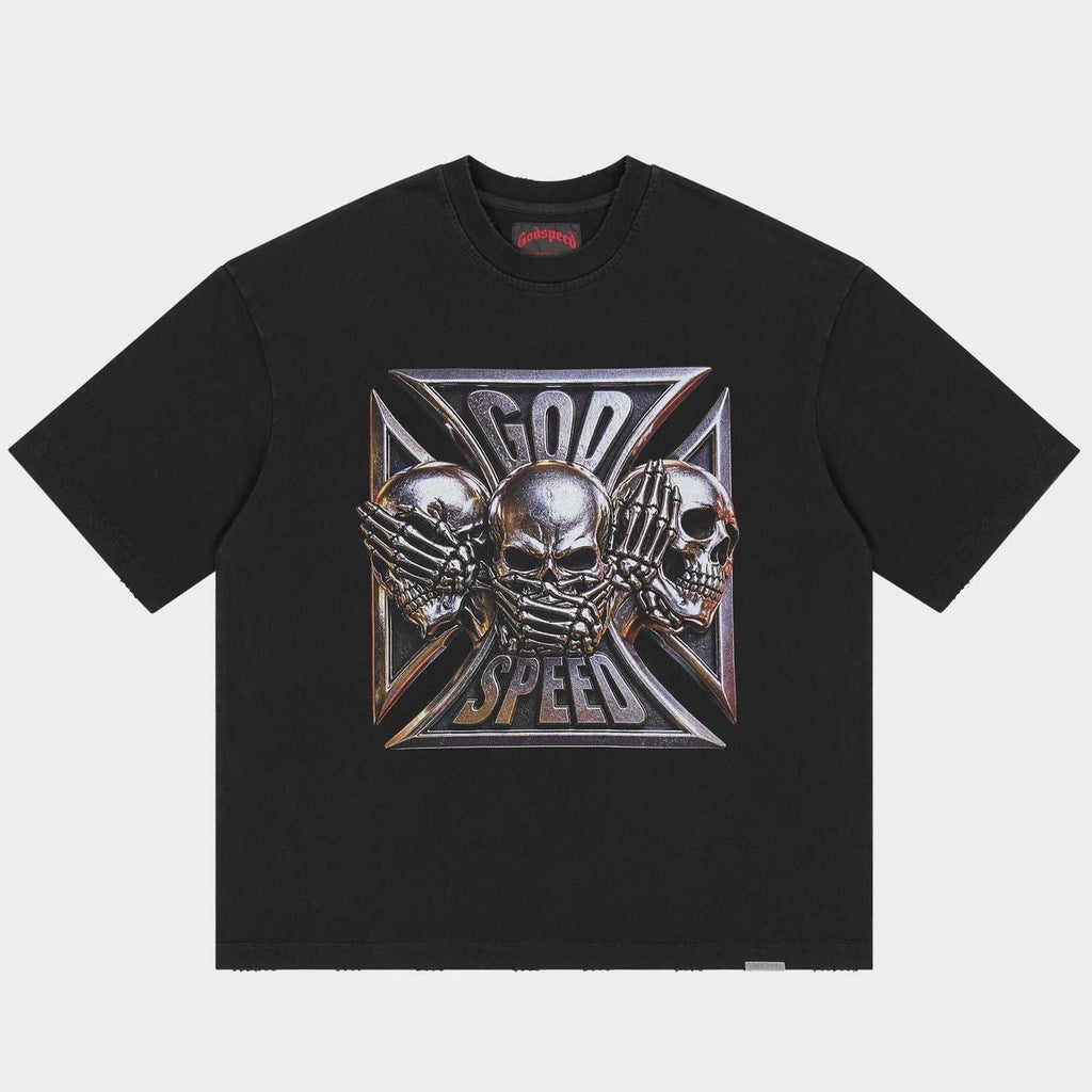 Godspeed Tee Omerta Black Wash