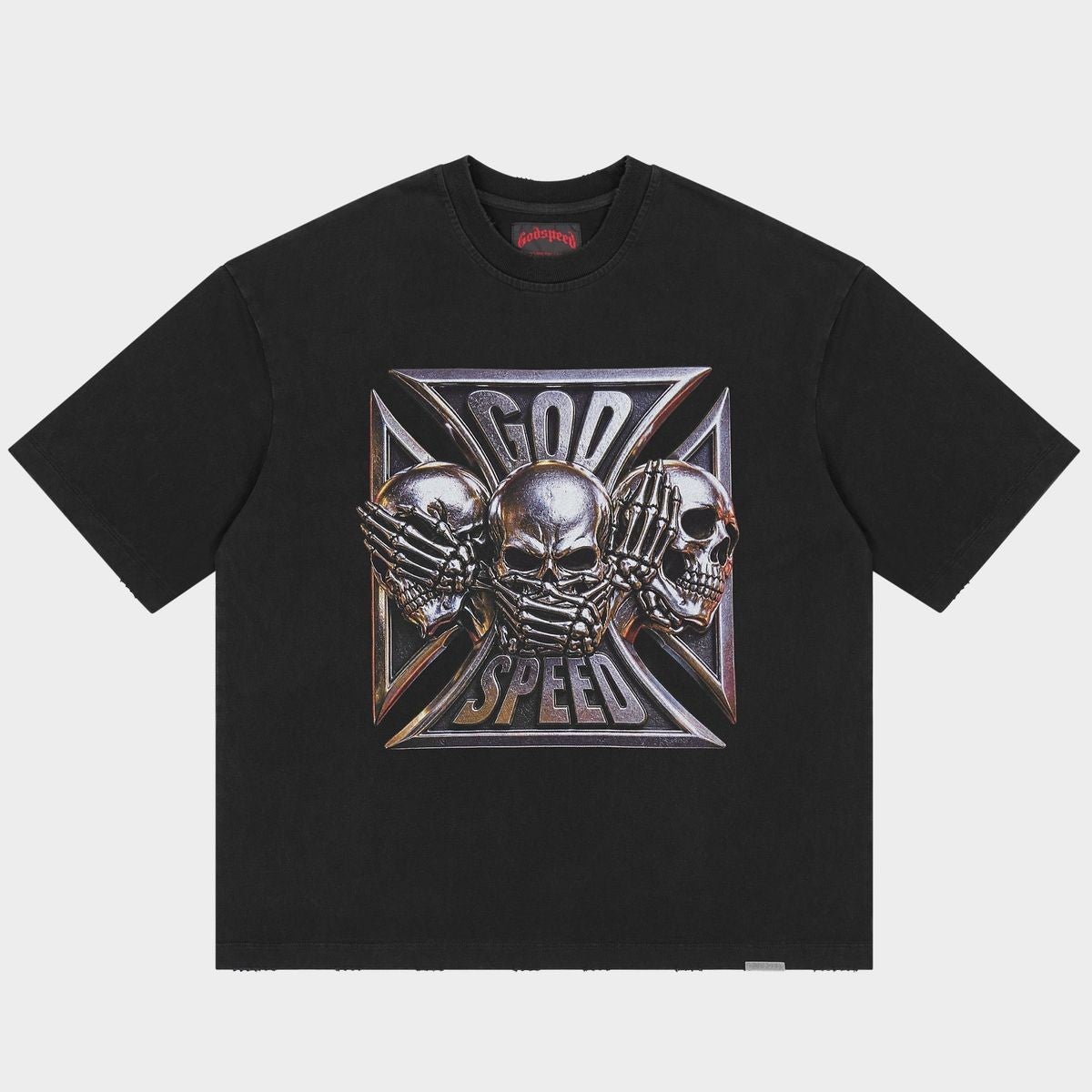 Godspeed Tee Omerta Black Wash