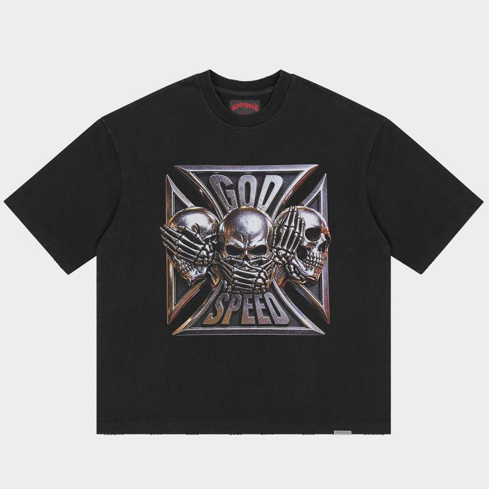 Godspeed Tee Omerta Black Wash