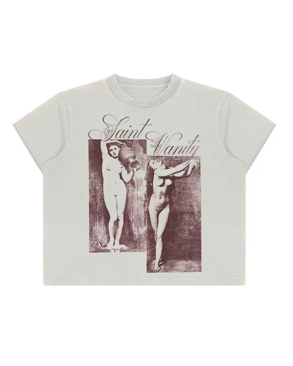 Saint Vanity Tee U-N-I SEX Gemini Cream