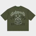 Godspeed Tee Collegiate Olive Wash