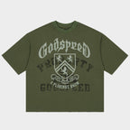 Godspeed Tee Collegiate Olive Wash