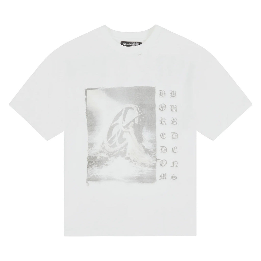 Boredom Kills Tee Washed Up White