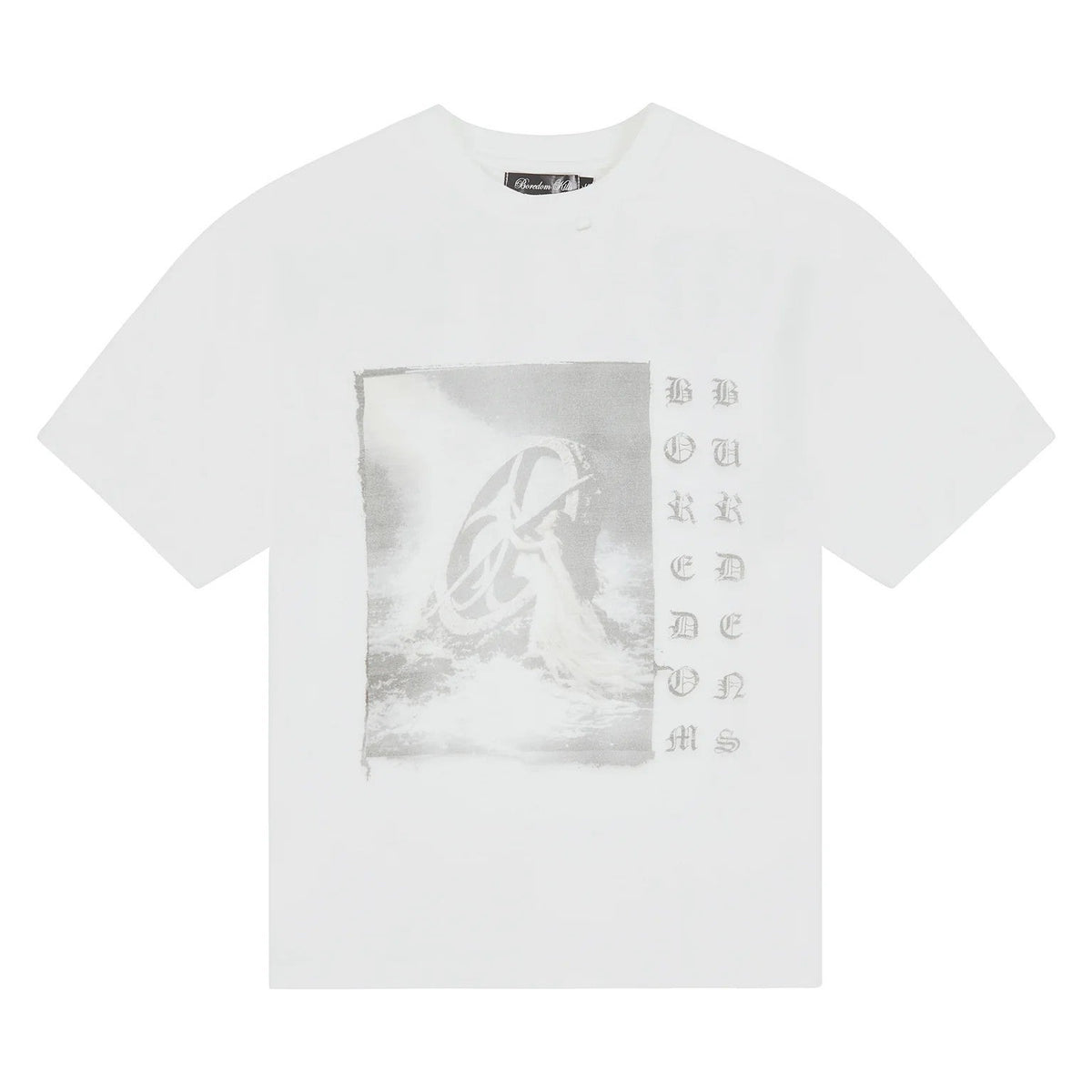 Boredom Kills Tee Washed Up White