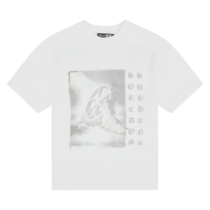 Boredom Kills Tee Washed Up White