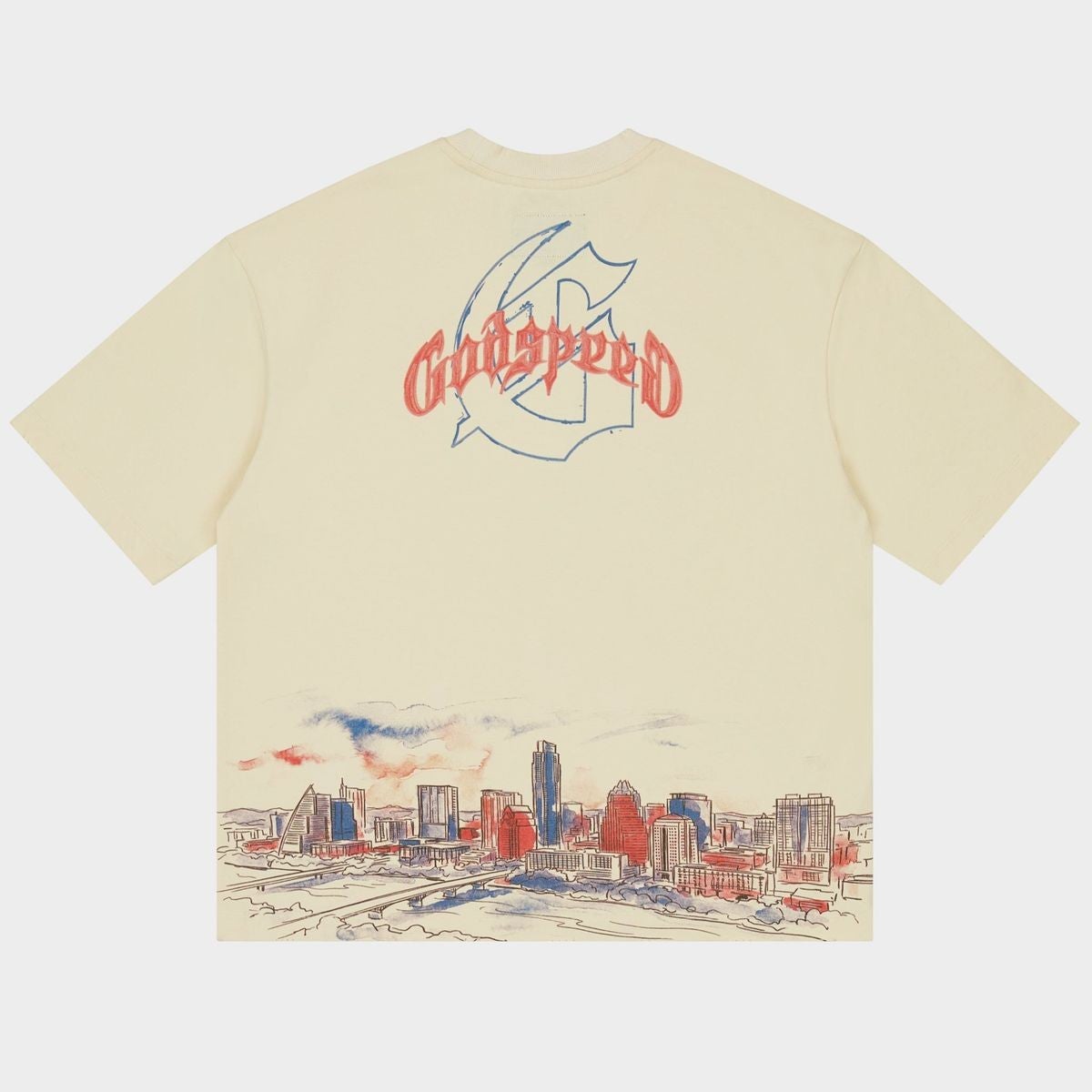 Godspeed Texas Skyline Tee