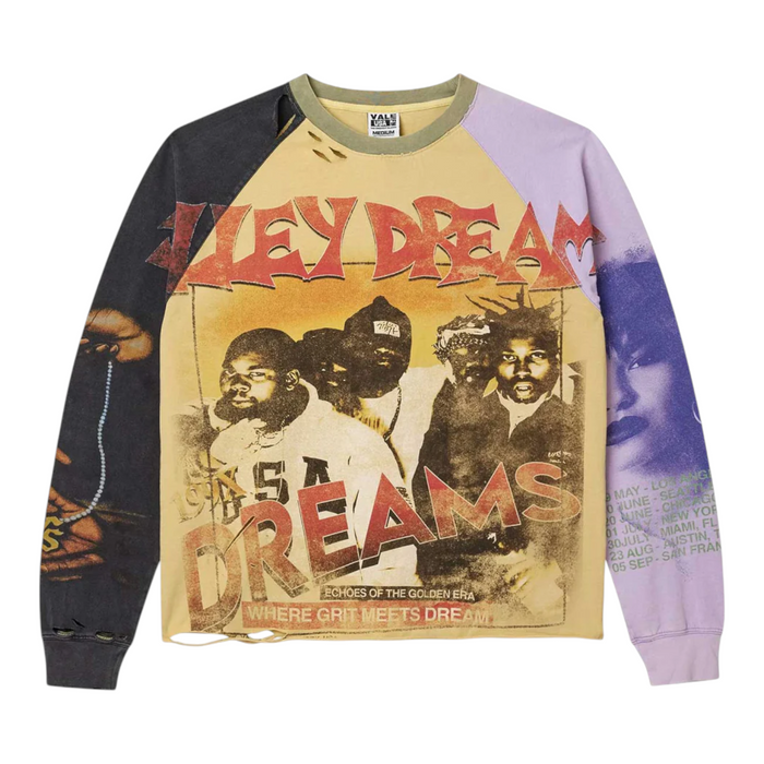 Vale Forever Tee Yellow Purple Chambers Longsleeve
