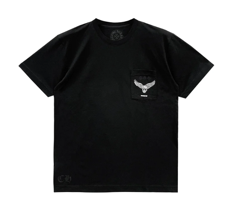 Chrome Hearts Tee Foti Yungblud Aerosmith Cross Black