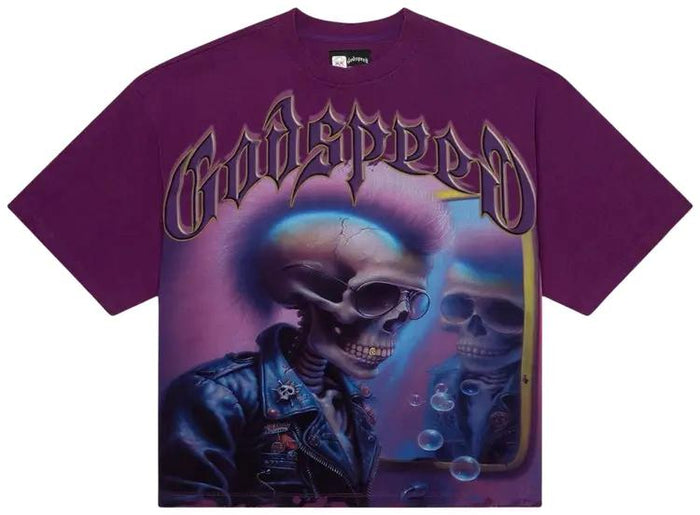 Godspeed Tee Man In The Mirror Purple