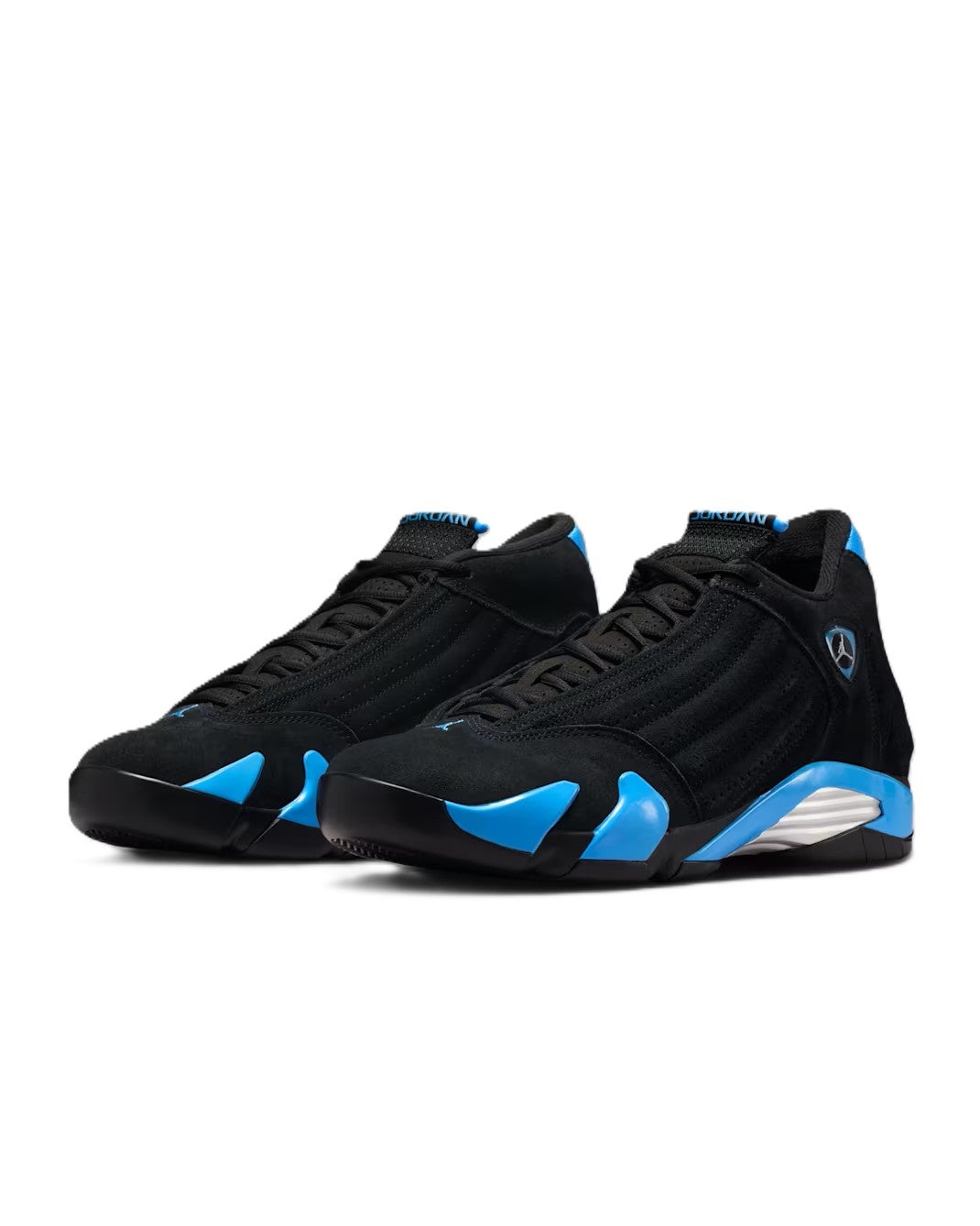 Jordan 14 Retro Black University Blue Men's