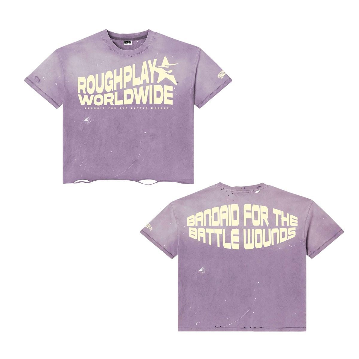 Roughplay Tee Worldwide Lavender