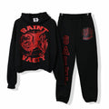 Saint Vanity Sweatsuit Griffin Black Red