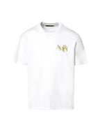 Amiri Tee Champagne White