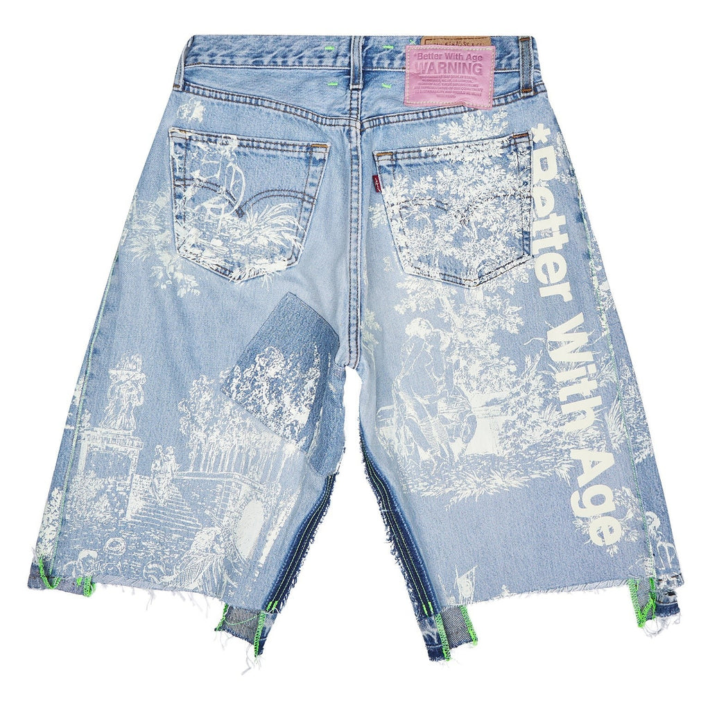 Better With Age Shorts Teresa Denim Lightest Wash