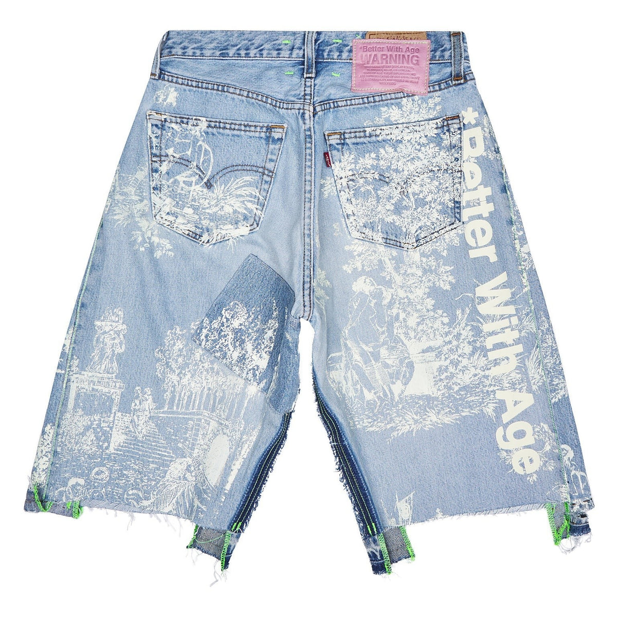 Better With Age Shorts Teresa Denim Lightest Wash
