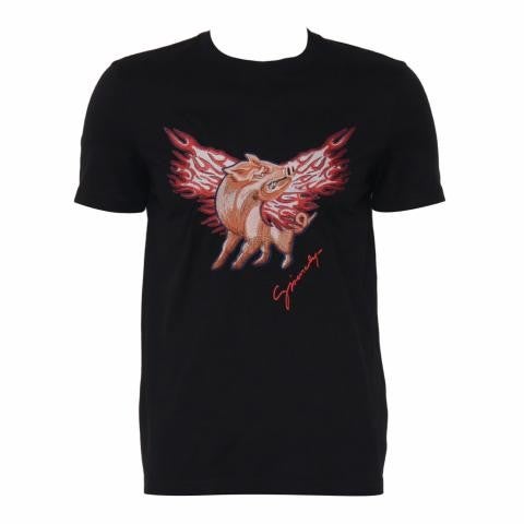 Givenchy Tee Black Flying Pig