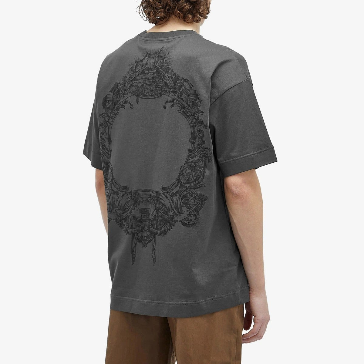 Givenchy Tee Baroque Crown Grey