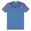 Givenchy Tee Blue Red Stars
