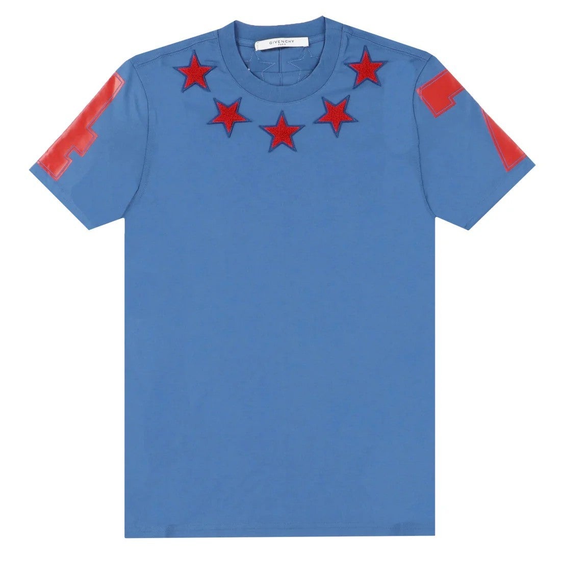 Givenchy Tee Blue Red Stars