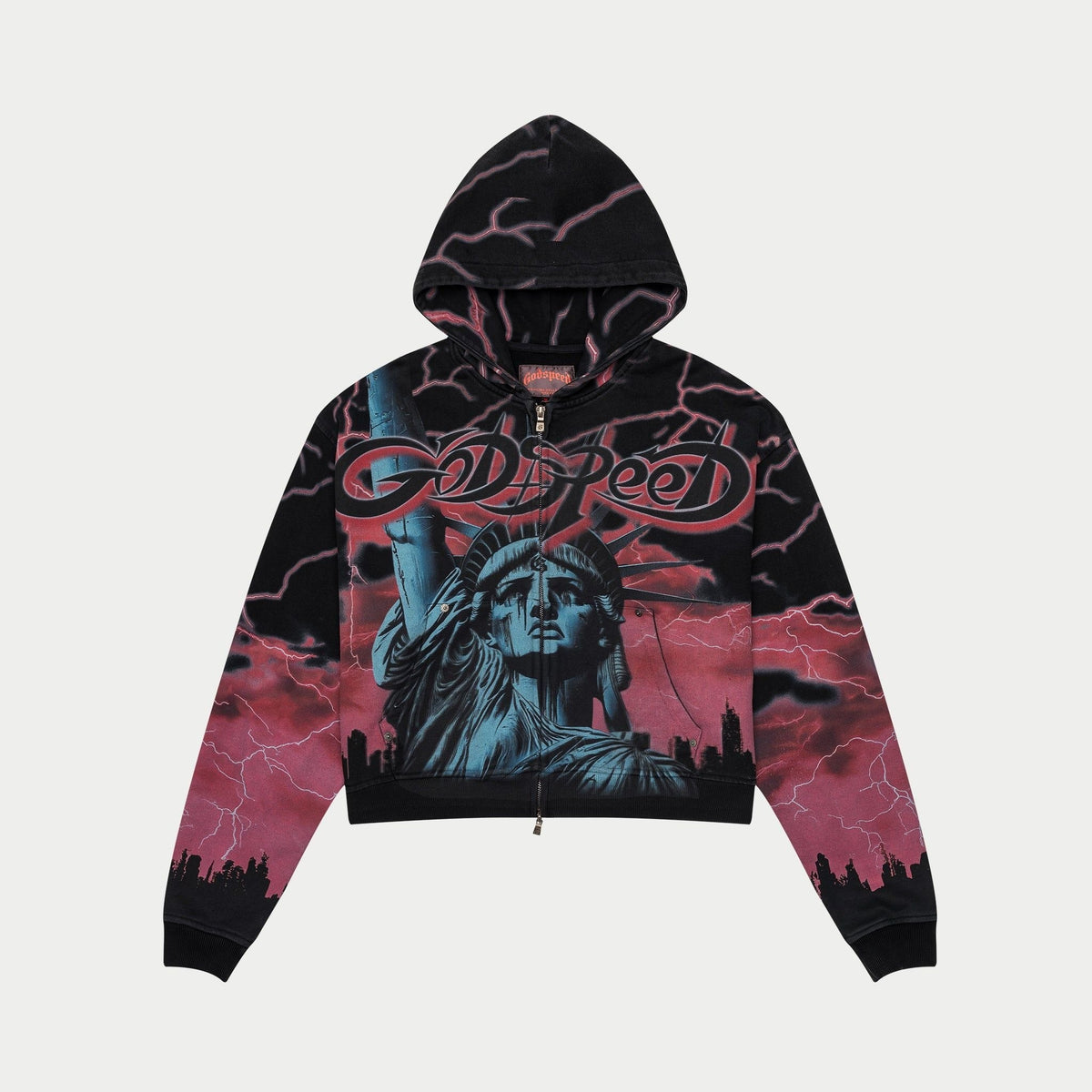 Godspeed Voltage Zip Hoodie Red