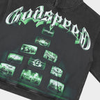 Godspeed Hoodie Overstimulation 2025 Black Green