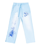 Triple Sevens Sweatpants Blue All Star