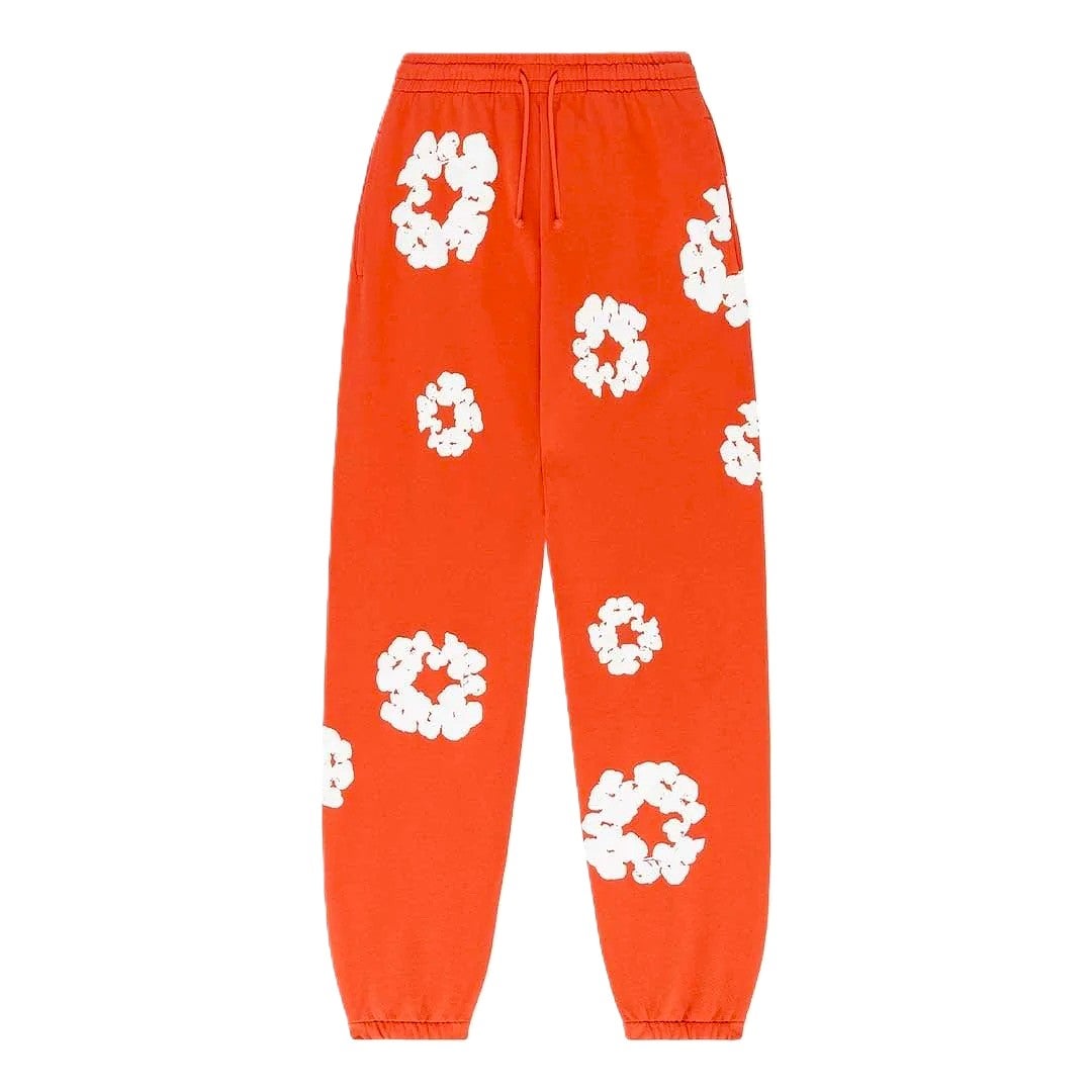 Denim Tears Sweatpants The Cotton Wreath Orange