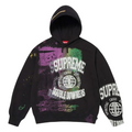 Supreme Overprint Hooded Sweatshirt