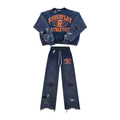 Roughplay Crewneck Set Navy Orange