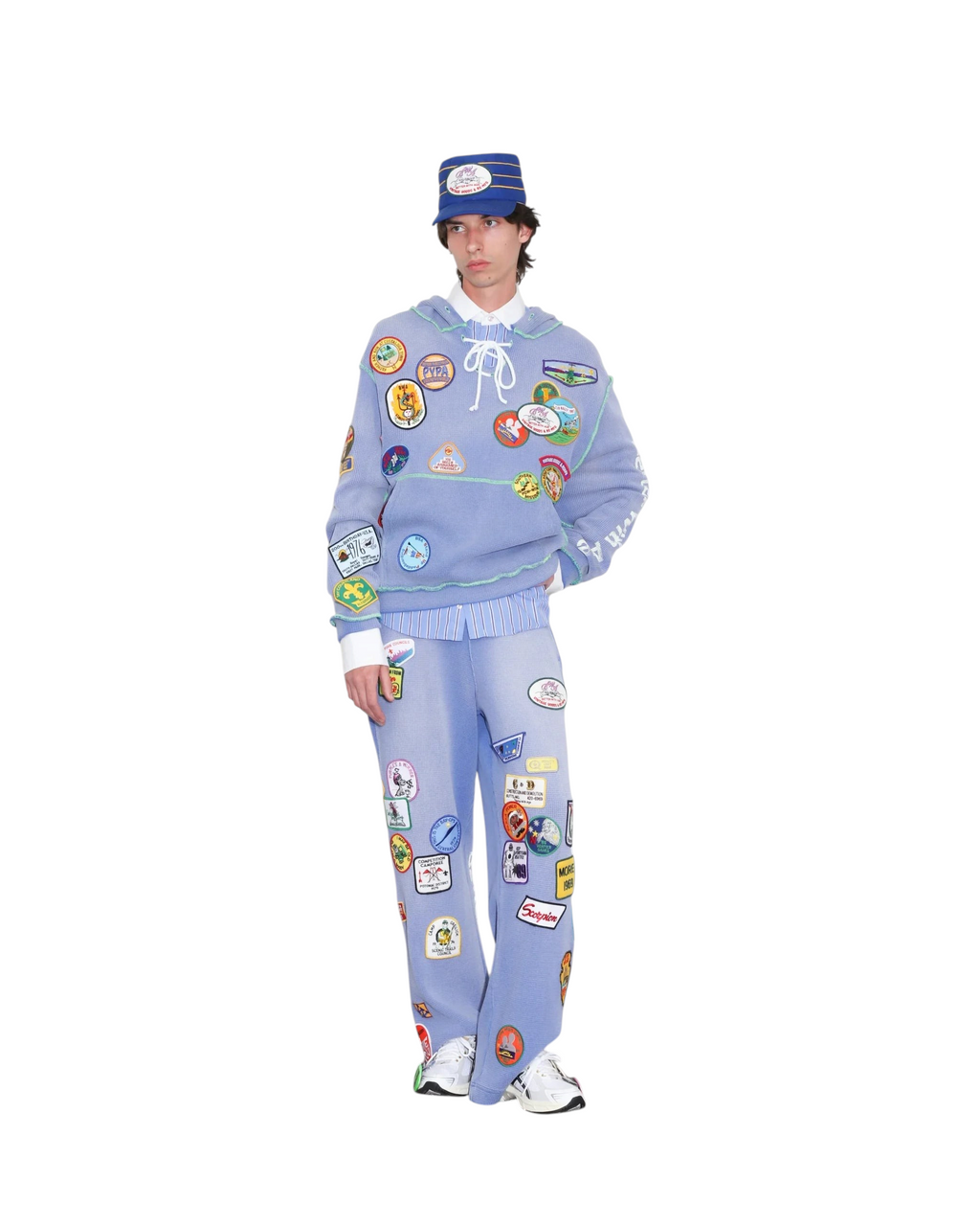Better With Age Blue Gentlemen's Waffle hoodie