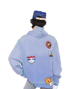 Better With Age Blue Gentlemen's Waffle hoodie