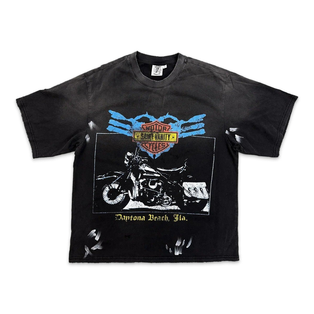 Saint Vanity Tee Bike Week Black