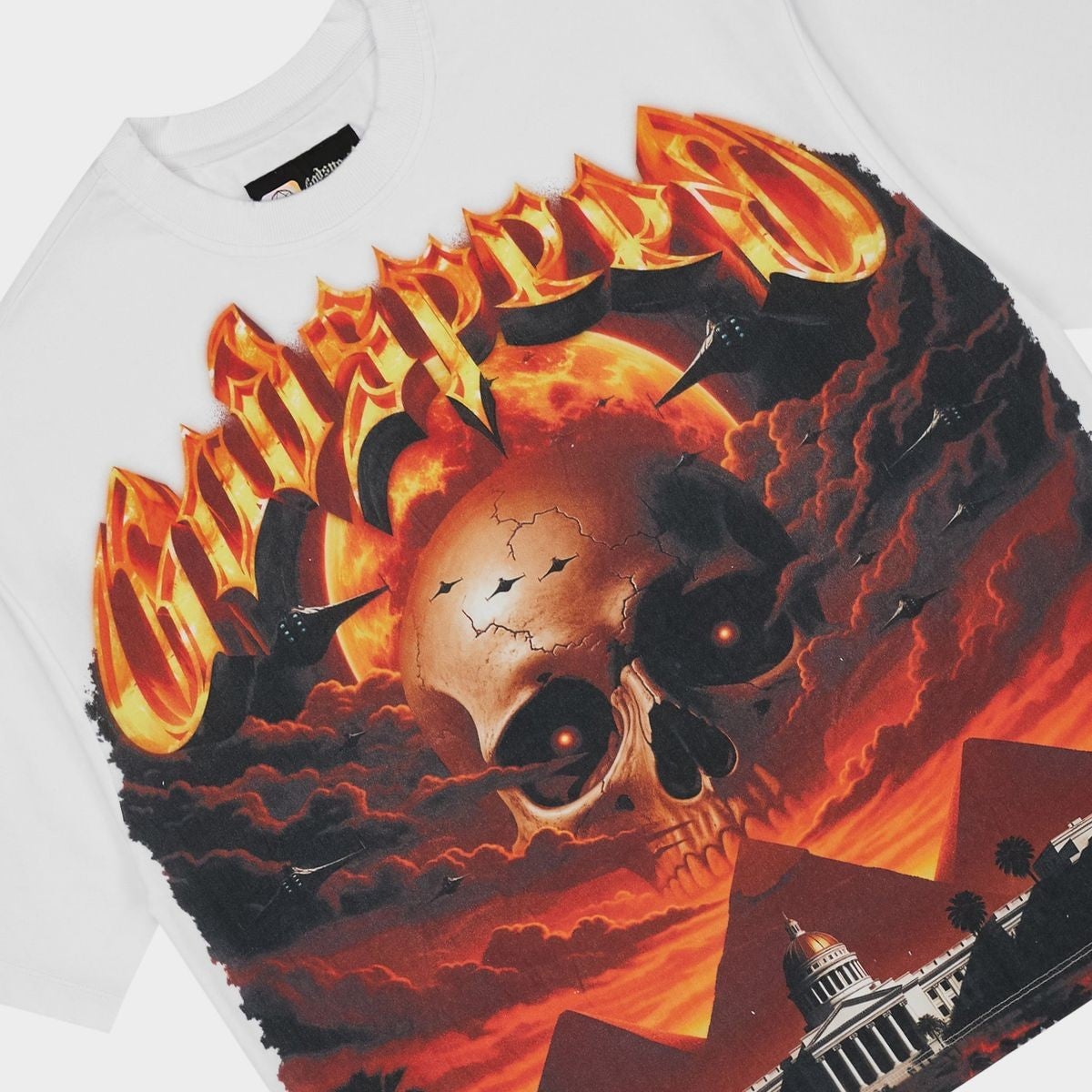 Godspeed Tee Echoes of Empire White