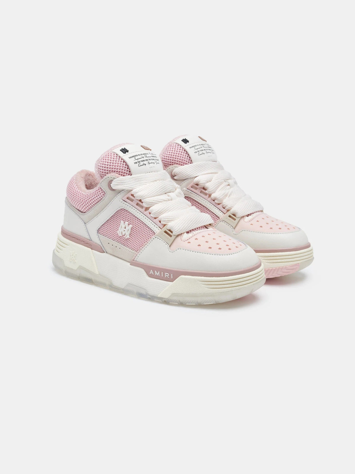 Amiri MA-1 Sneakers White Pink