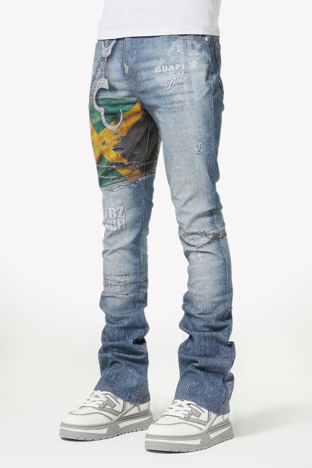 GUAPI JEANS BLUE World Boss Freedom Denim V1