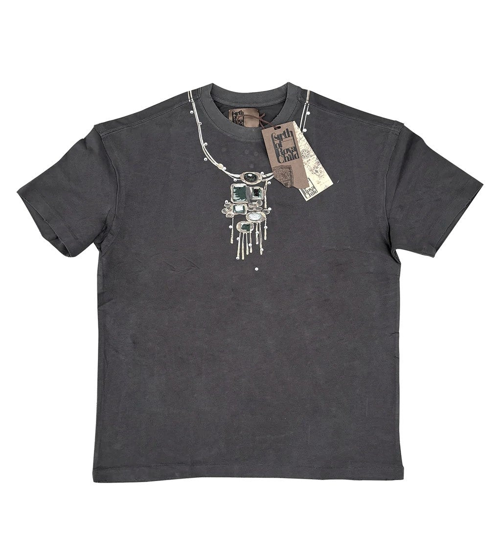 Birth Of Royal Child Tee Dark Grey Gemstone