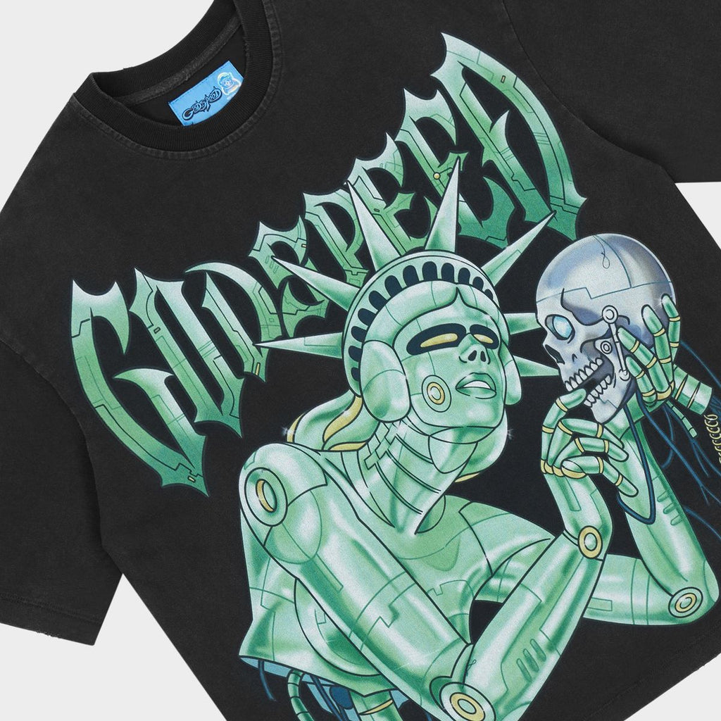Godspeed Tee Freedoms Protocol NG Black