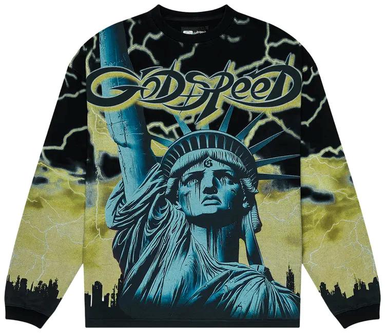 Godspeed Tee Long Sleeve Voltage Yellow