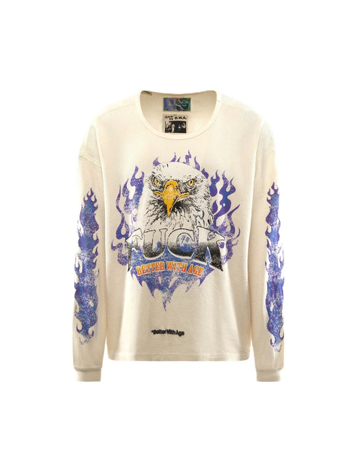 BETTER WITH AGE TEE VANITY WAFFLE LONG SLEEVE