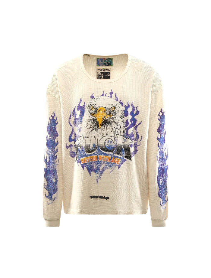 BETTER WITH AGE TEE VANITY WAFFLE LONG SLEEVE