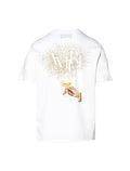 Amiri Tee Champagne White
