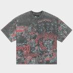 Godspeed Tee Sketch Archive Grey Wash