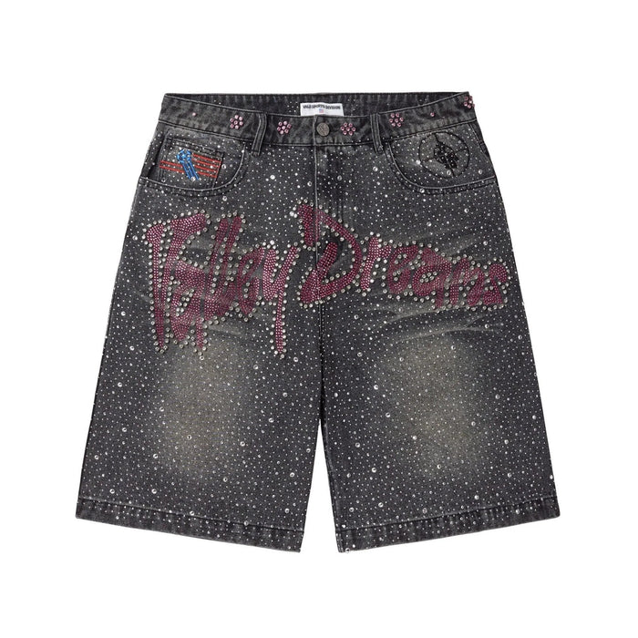 Vale Forever Shorts Iced Out Dreams Black Pink